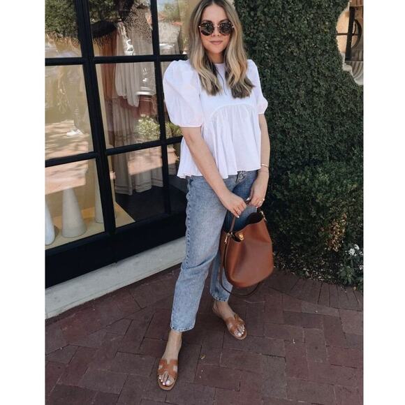 Zadig & Voltaire Butterfly Silk Blouse | Off Shoulder Ruffle Top Boho Romantic - Picture 8 of 16